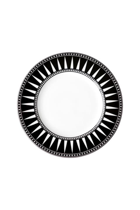 Marrakech Rimmed Dinner Plate  - Porcelain - Set 4