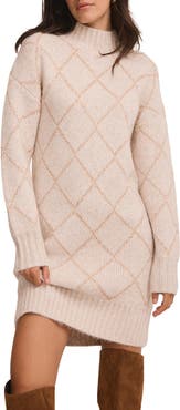 MINT VELVET Sequin Knit Mini Dress