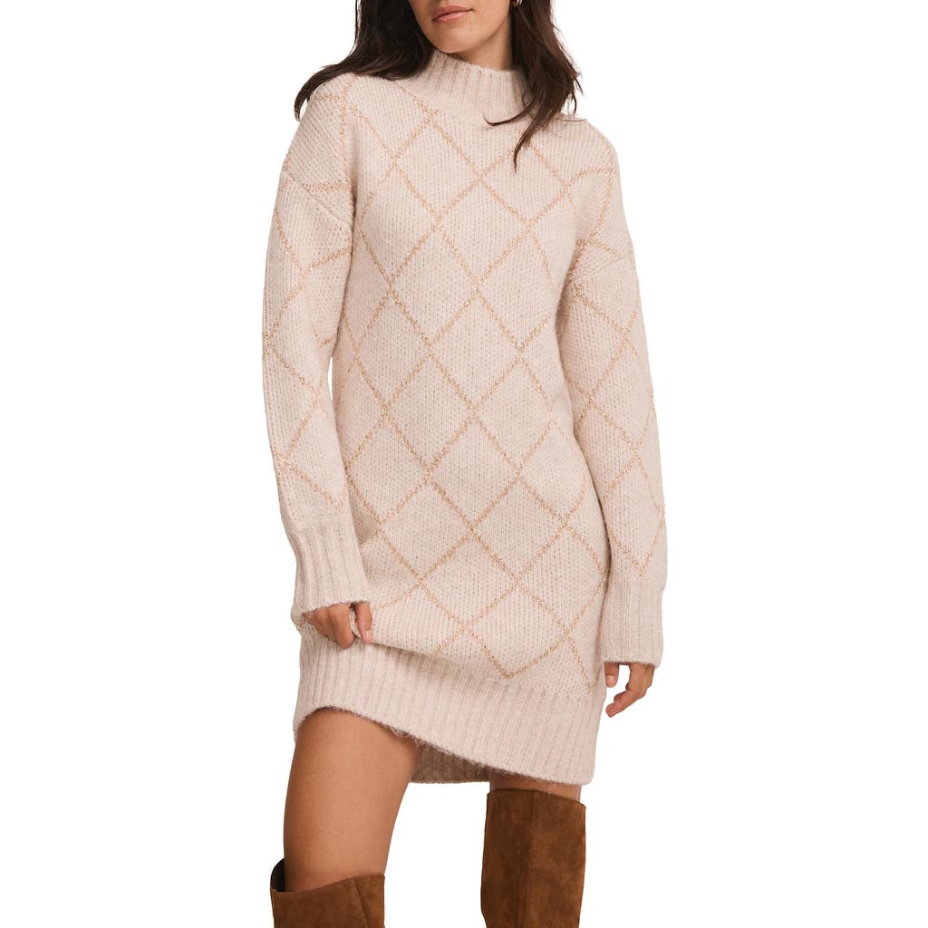 Mint Velvet Sequin Knit Mini Dress In Multi