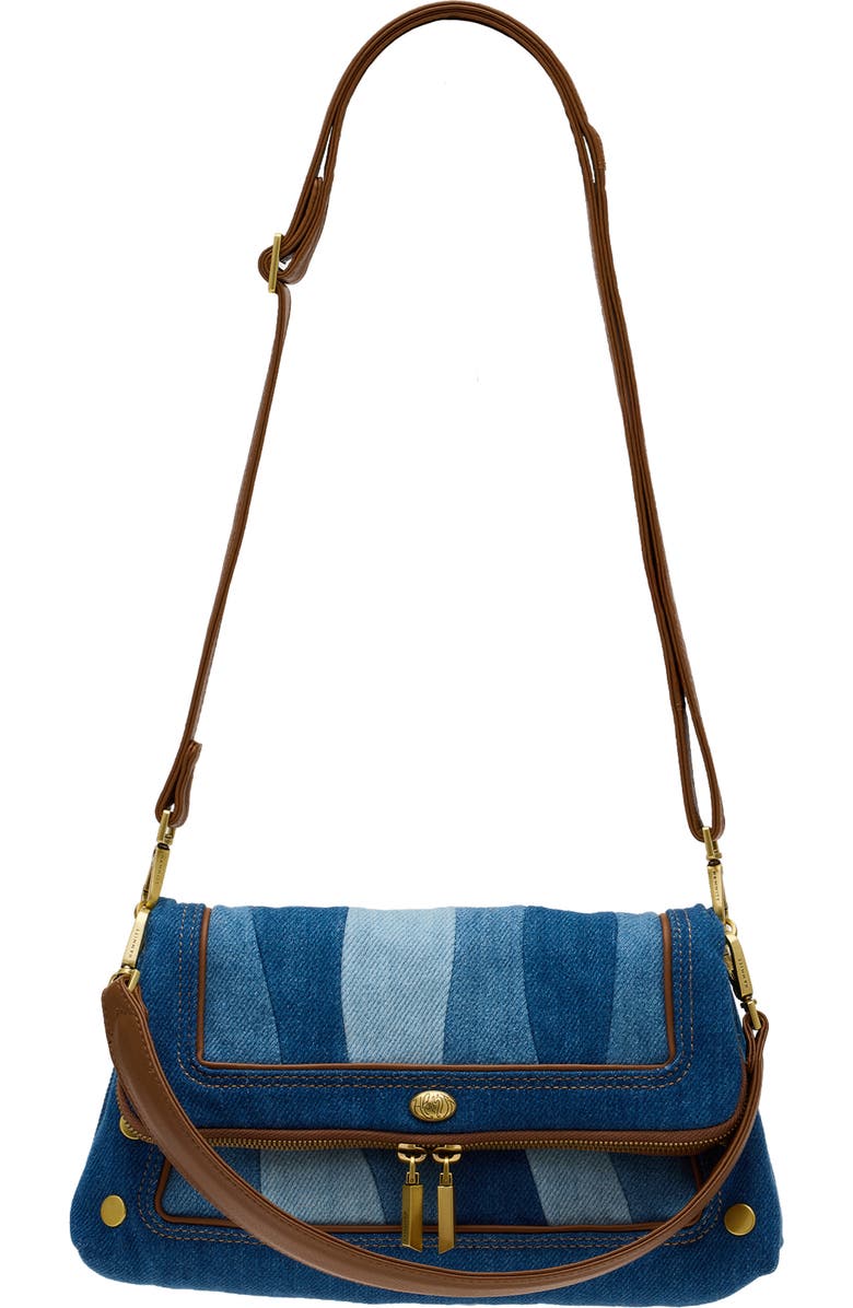HAMMITT Medium Beverly Denim Shoulder Bag, Alternate, color,