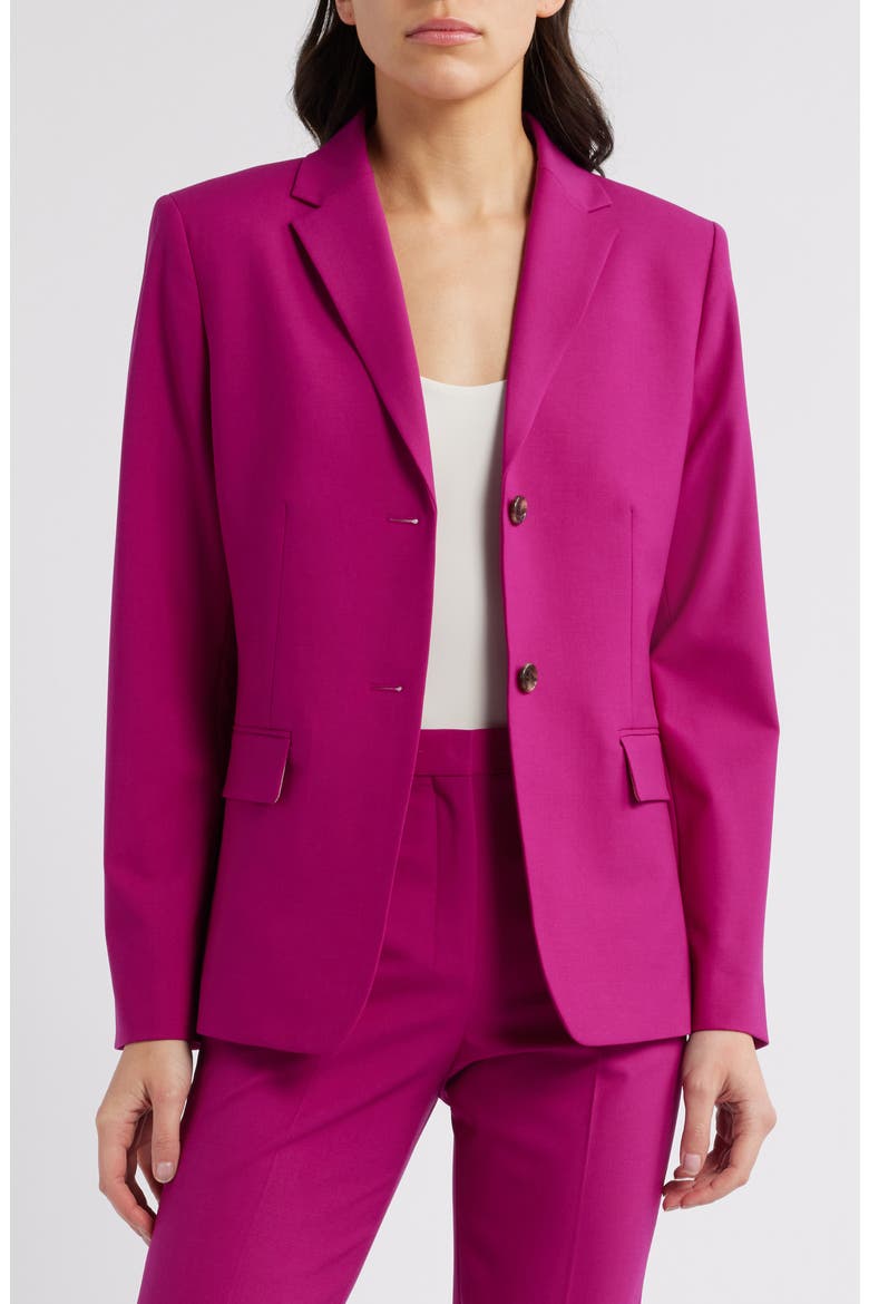 Trace Tailored Blazer, Alternate, color, WILDFLOWER