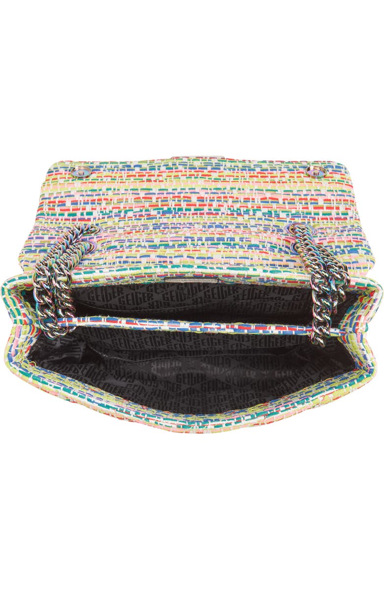 Kurt Geiger London Large Kensington Tweed Shoulder Bag, Alternate, color,
