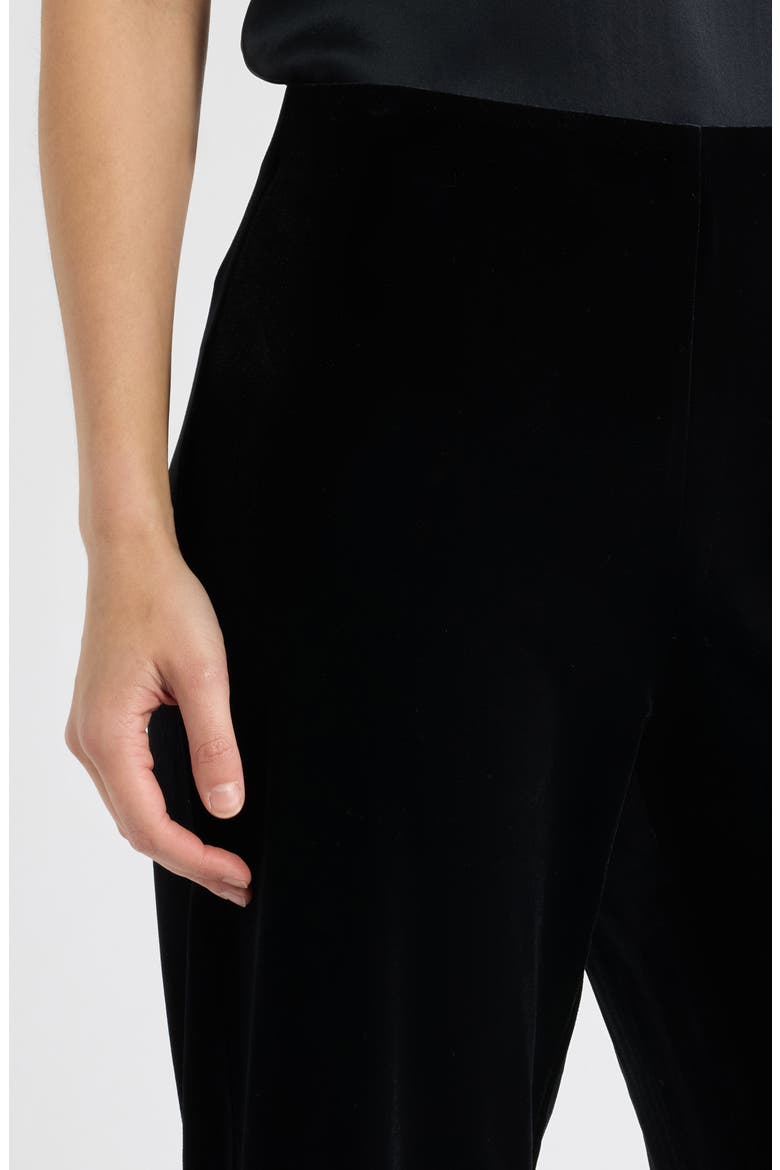 Pull-On Wide Leg Pants, Alternate, color, ANNE BLACK
