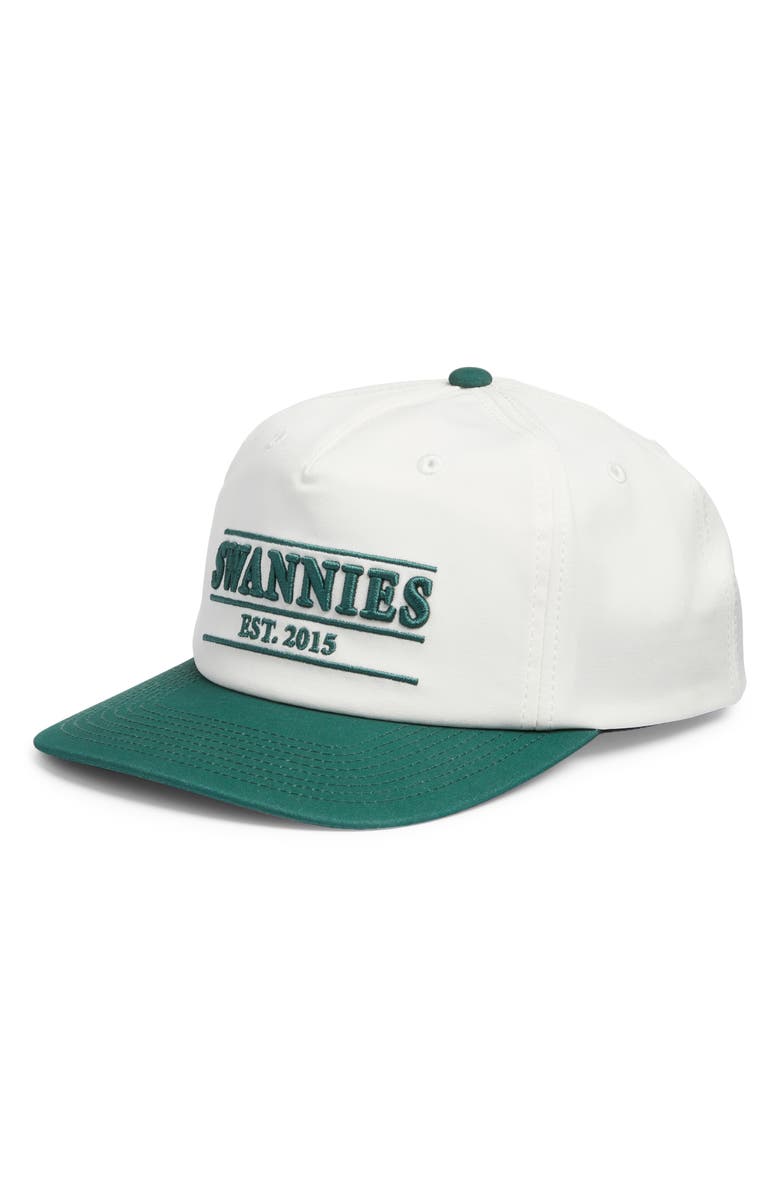 Swannies Charlie Snapback Baseball Cap, Main, color, 