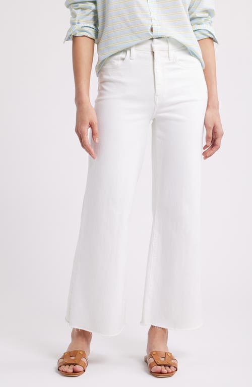 Shop Frank & Eileen Galway Gaucho Jeans In White