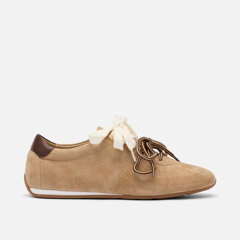 Colette Tan Suede Sneakers