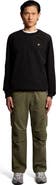 Lyle & Scott Half Raglan Hybrid Long Sweatshirt