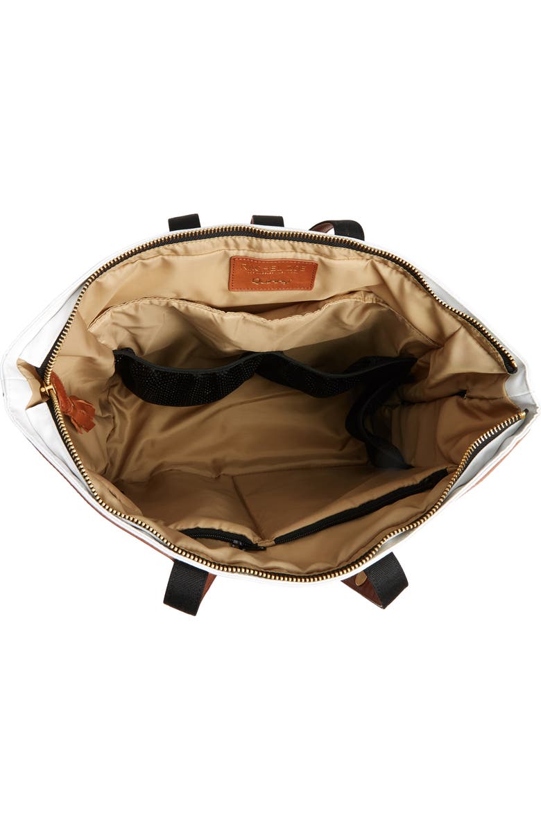 Quinny x Rachel Zoe 'Jet Set' Canvas Diaper Bag, Alternate, color,