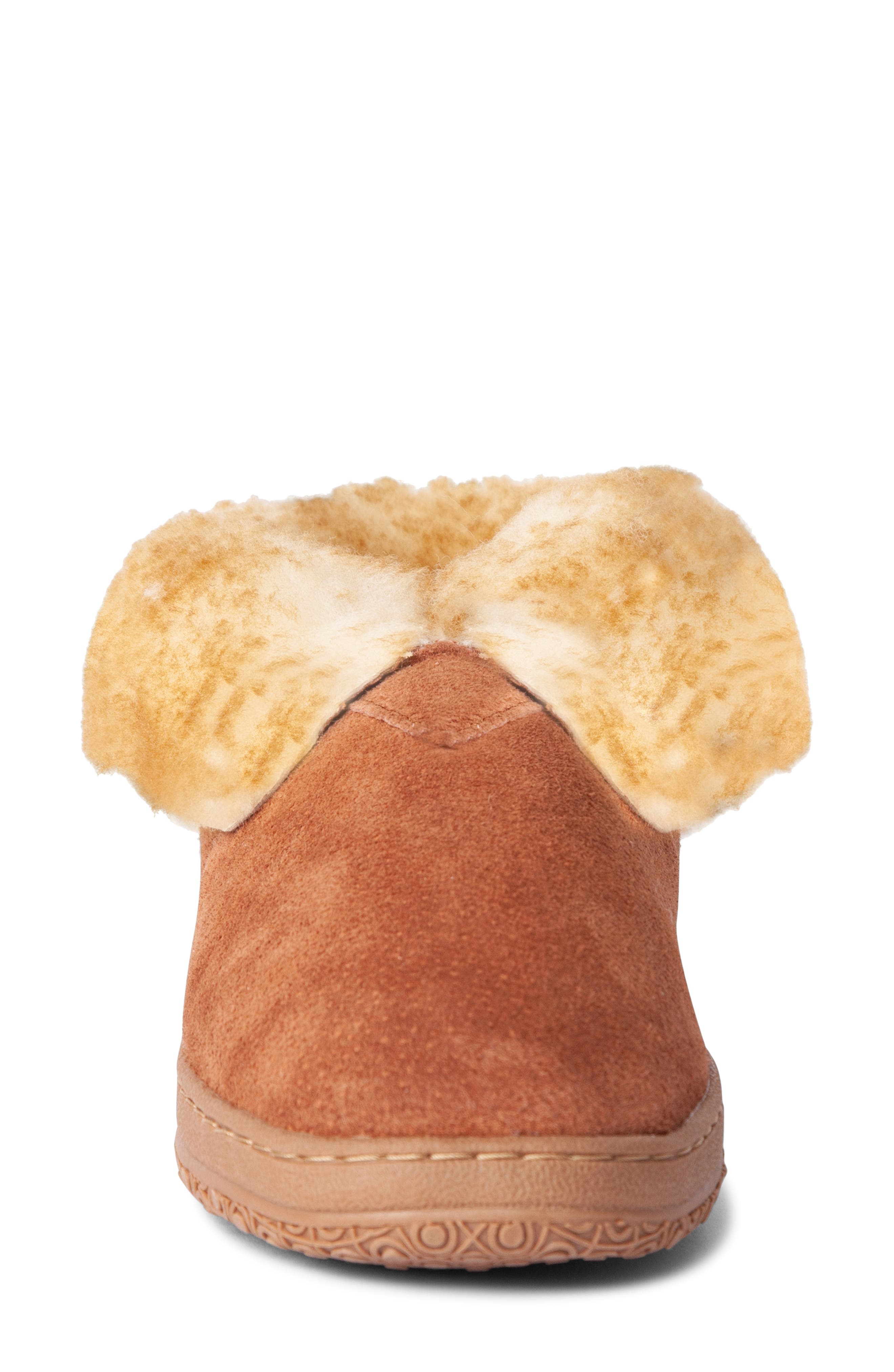 Old Friend Genuine Shearling Bootie Slipper, Alternate, color, 