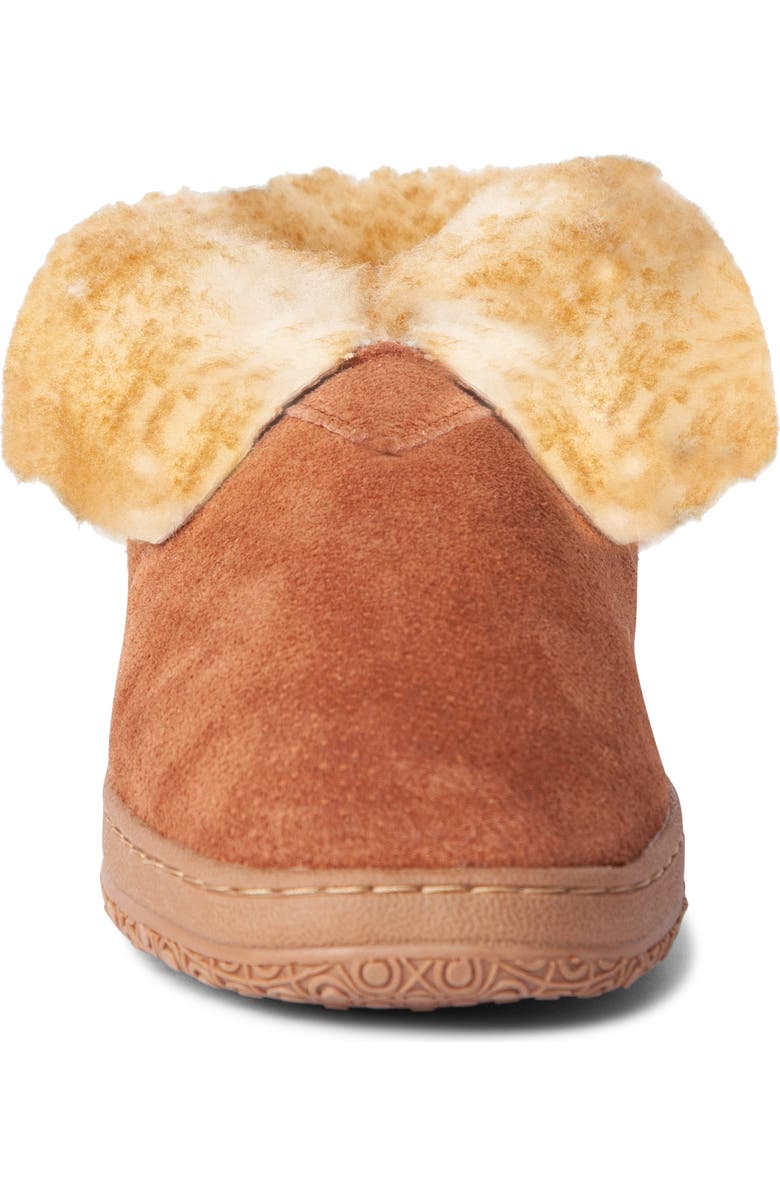 Old Friend Genuine Shearling Bootie Slipper, Alternate, color,