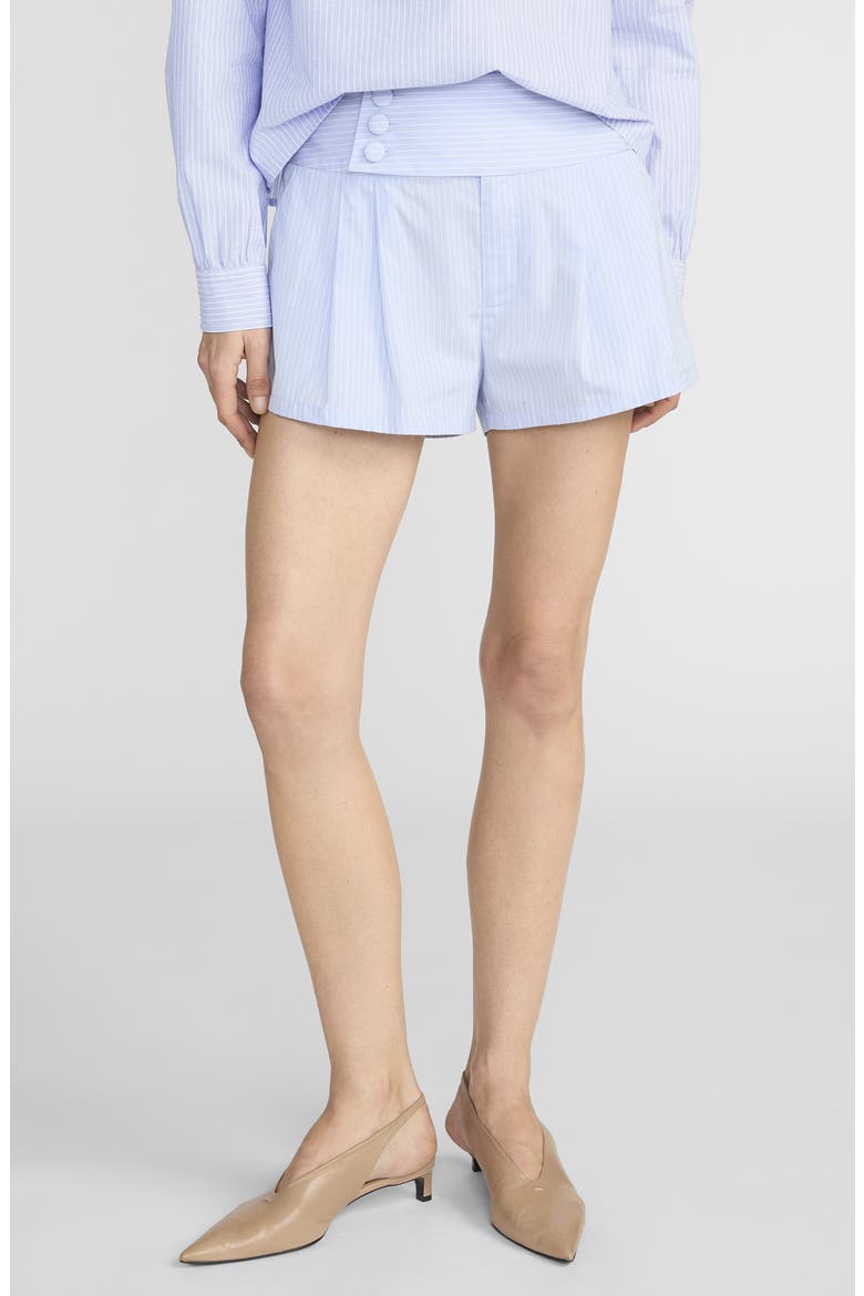 The Stripe Harbor Shorts, Main, color, VENICE BLUE MULTI
