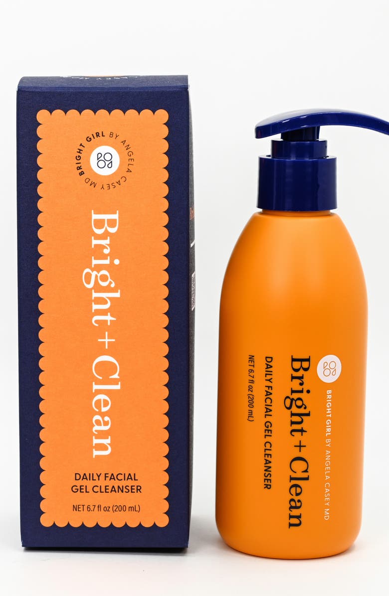 Bright Girl Bright + Clean Gel Facial Cleanser, Alternate, color, NO COLOR