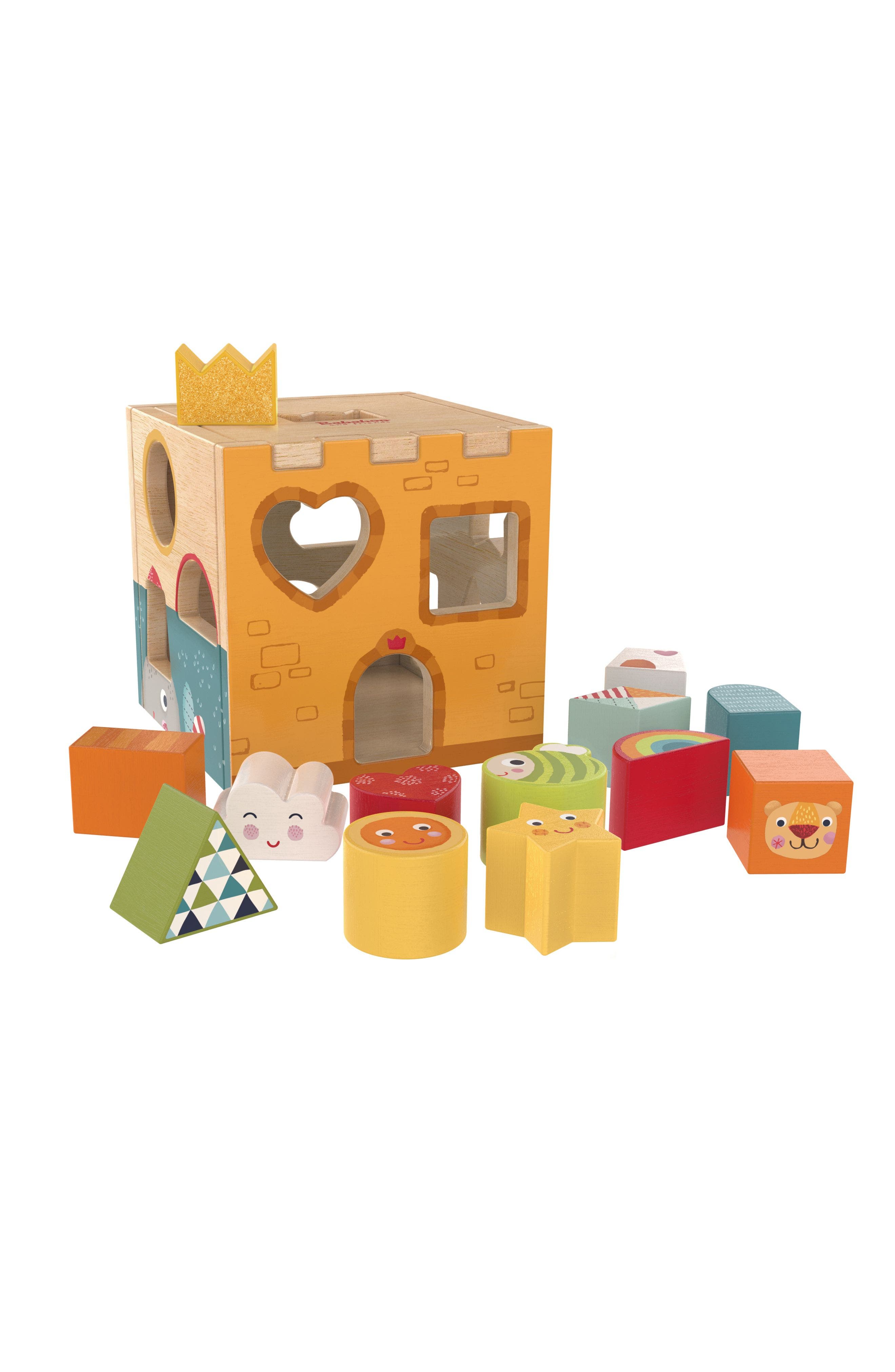 Bababoo and friends® Bababoo Lion Castle Sorting Cube in Multi /Orange 