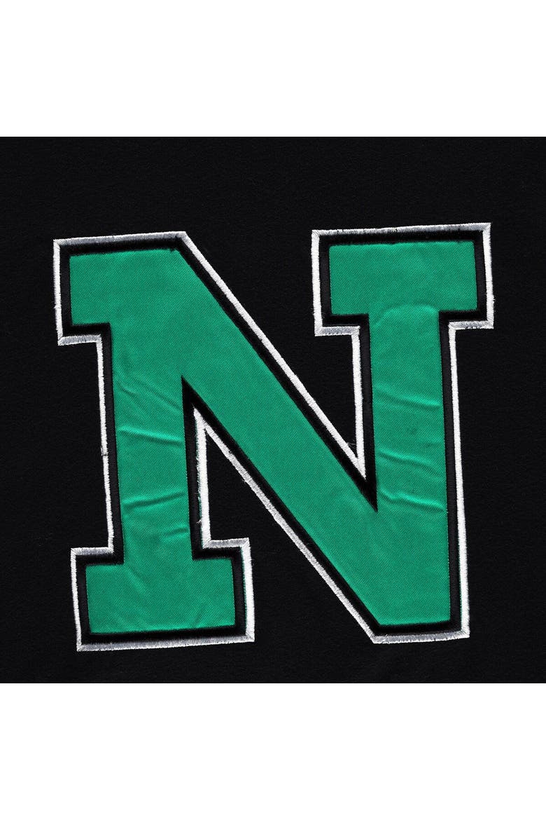 Men's FISLL Black Norfolk State Spartans Applique T-Shirt, Alternate, color, Black