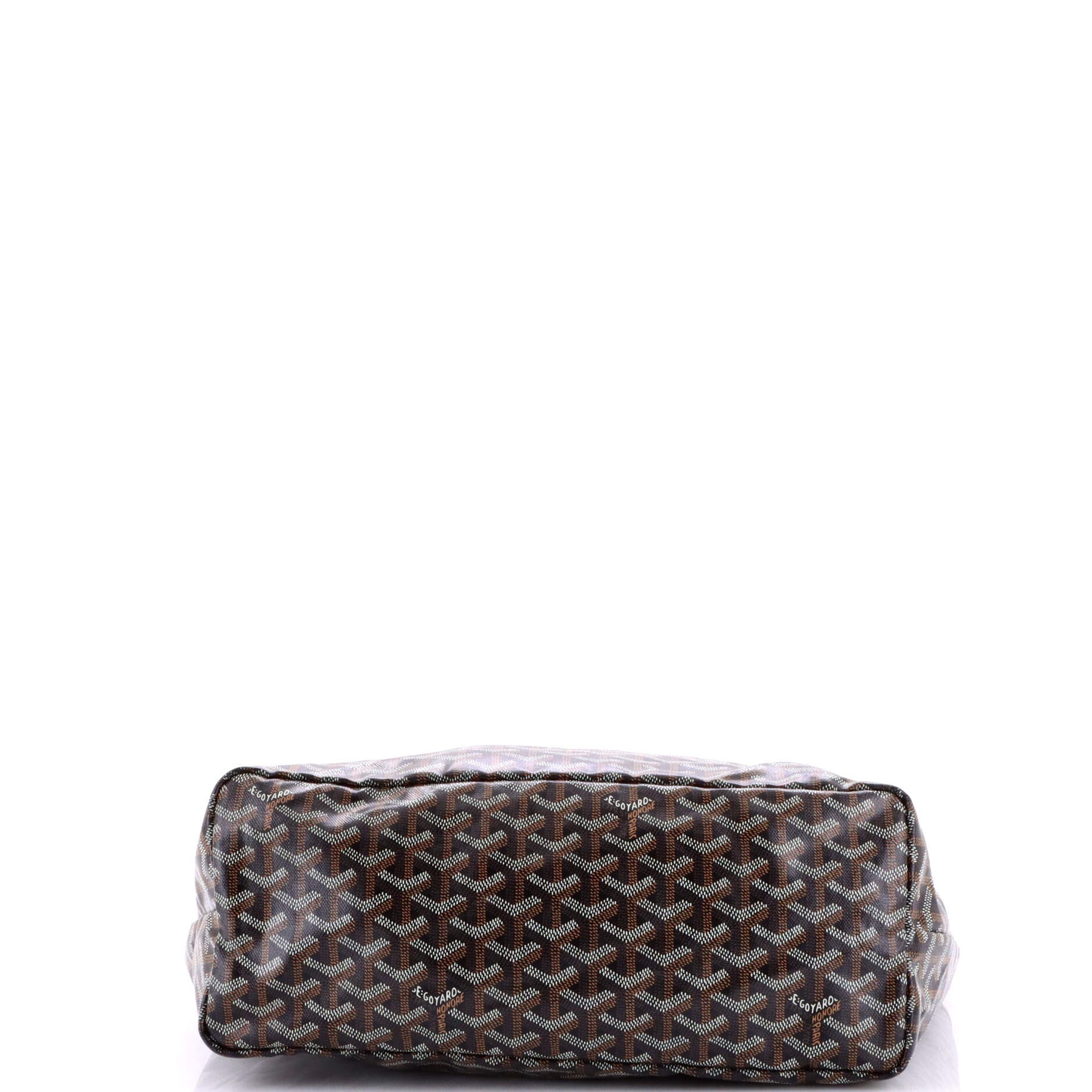 Pre-Owned Goyard Saint Louis Tote Coated Canvas PM, Alternate, color, Brown