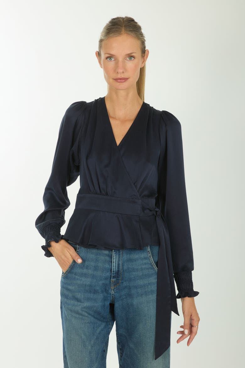 Hailey Top, Alternate, color, Midnight Navy