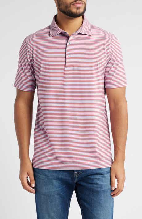 Scott Barber Prep Stripe Polo