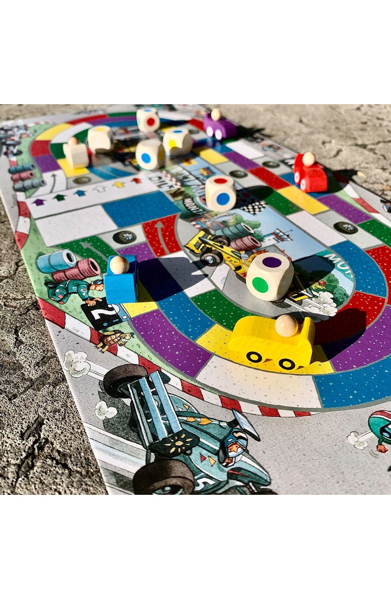 HABA Monza - Car Racing Games & Beginner's Board Game, Engaging Family Games for Kids and Adults Ages 5+, Alternate, color,