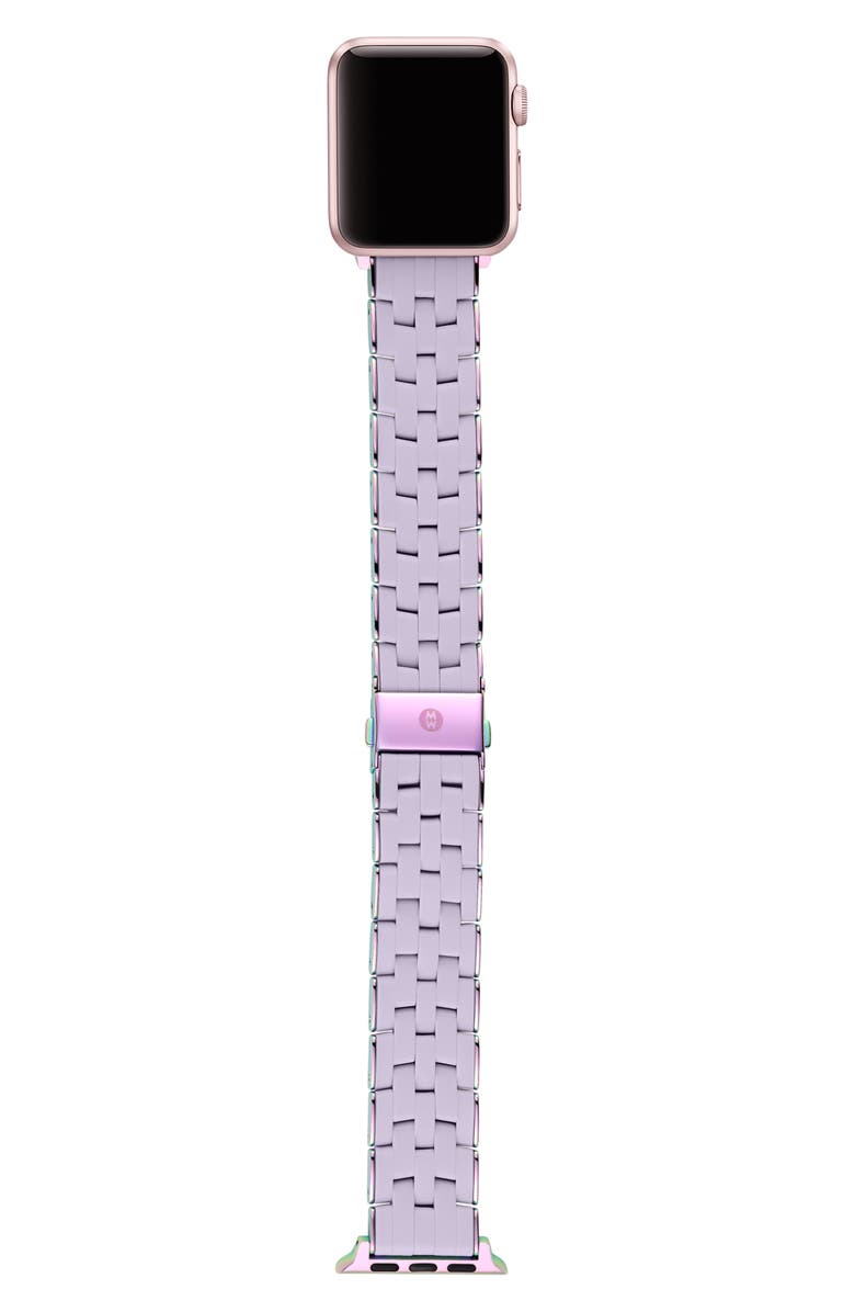 MICHELE Silicone 20mm Apple Watch<sup>®</sup> Watchband, Alternate, color, 