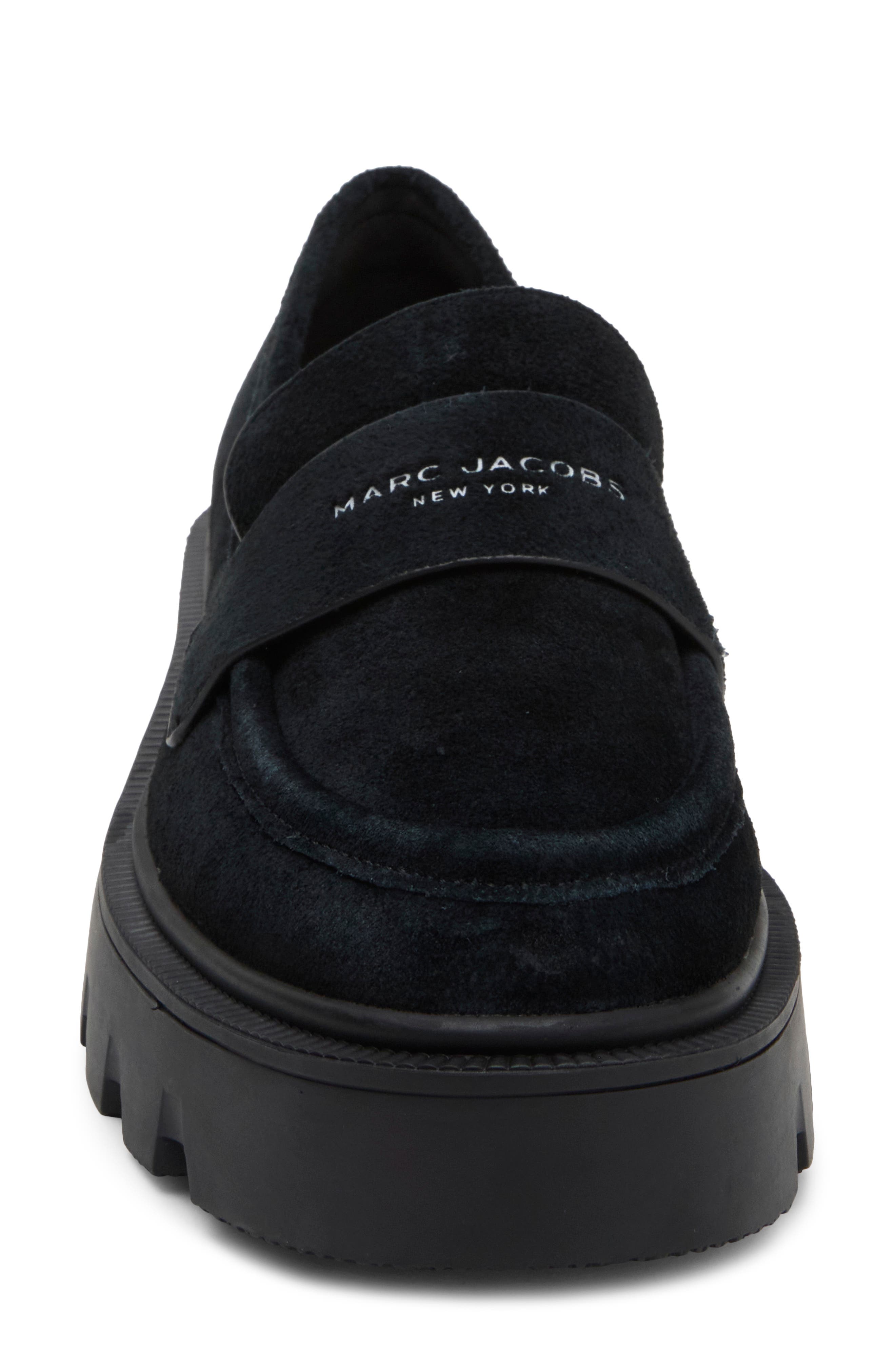 The Chunky Loafer, Alternate, color, BLACK