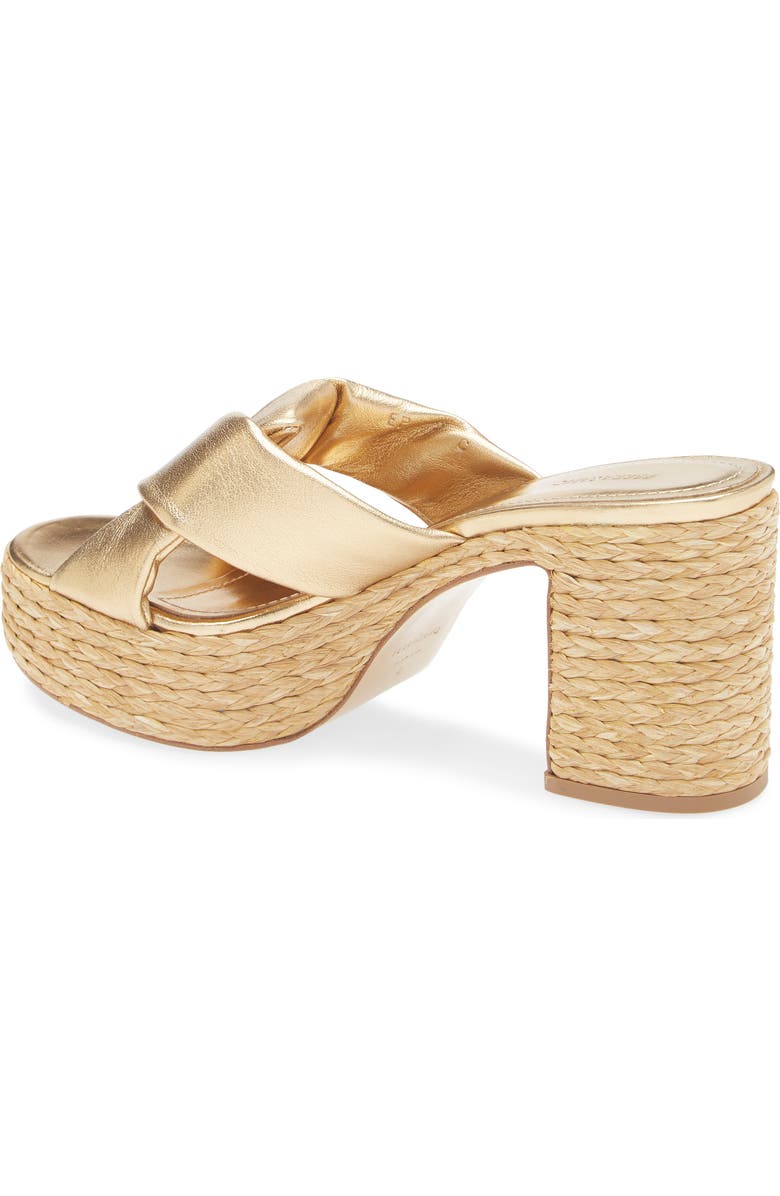 FERRAGAMO Douglas Platform Slide Sandal, Alternate, color,