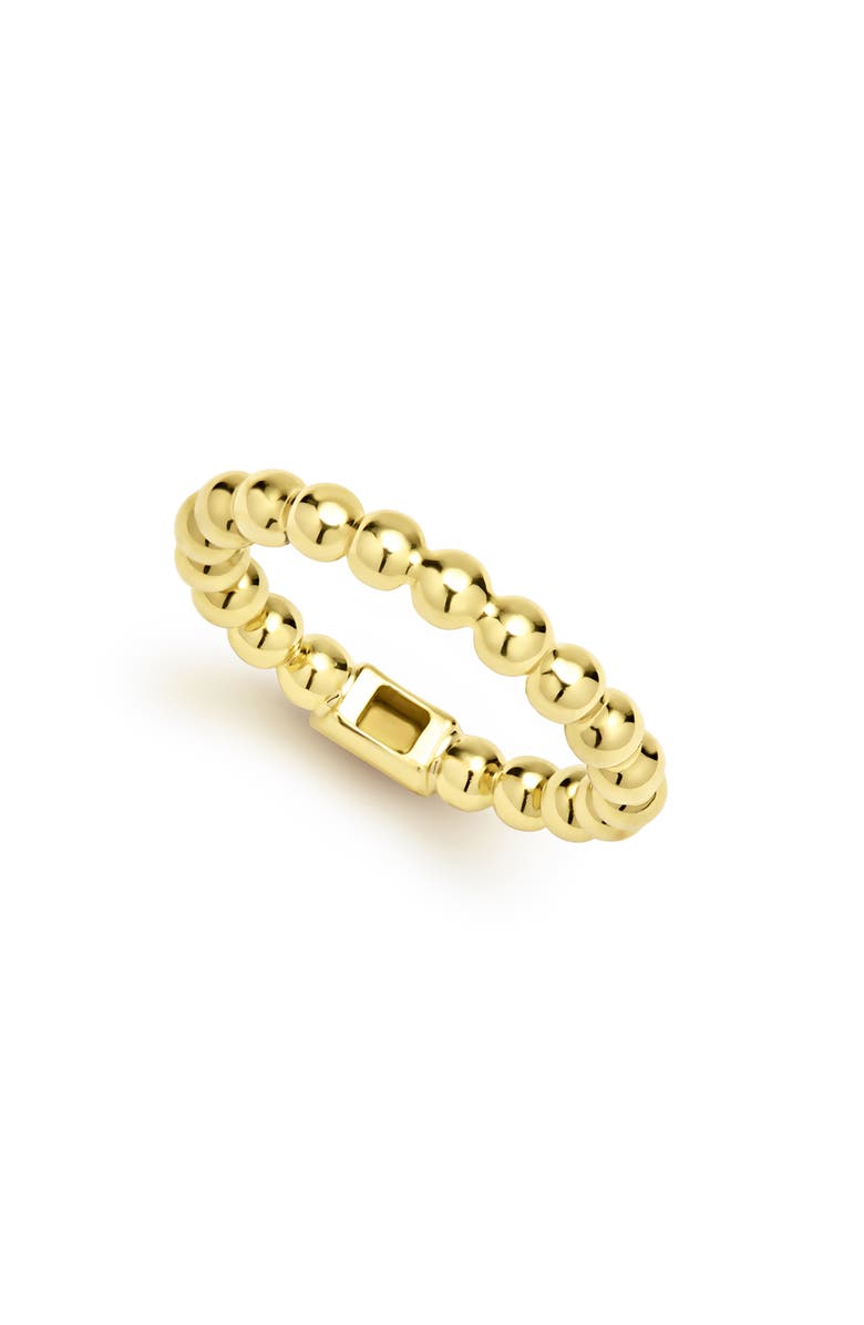 LAGOS Caviar Gold 18K Gold Stacking Ring, Alternate, color, Gold