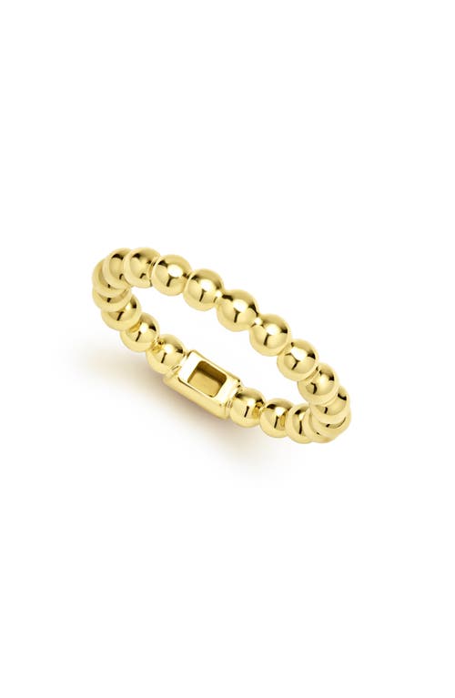 Lagos Caviar Gold 18k Gold Stacking Ring In Gold