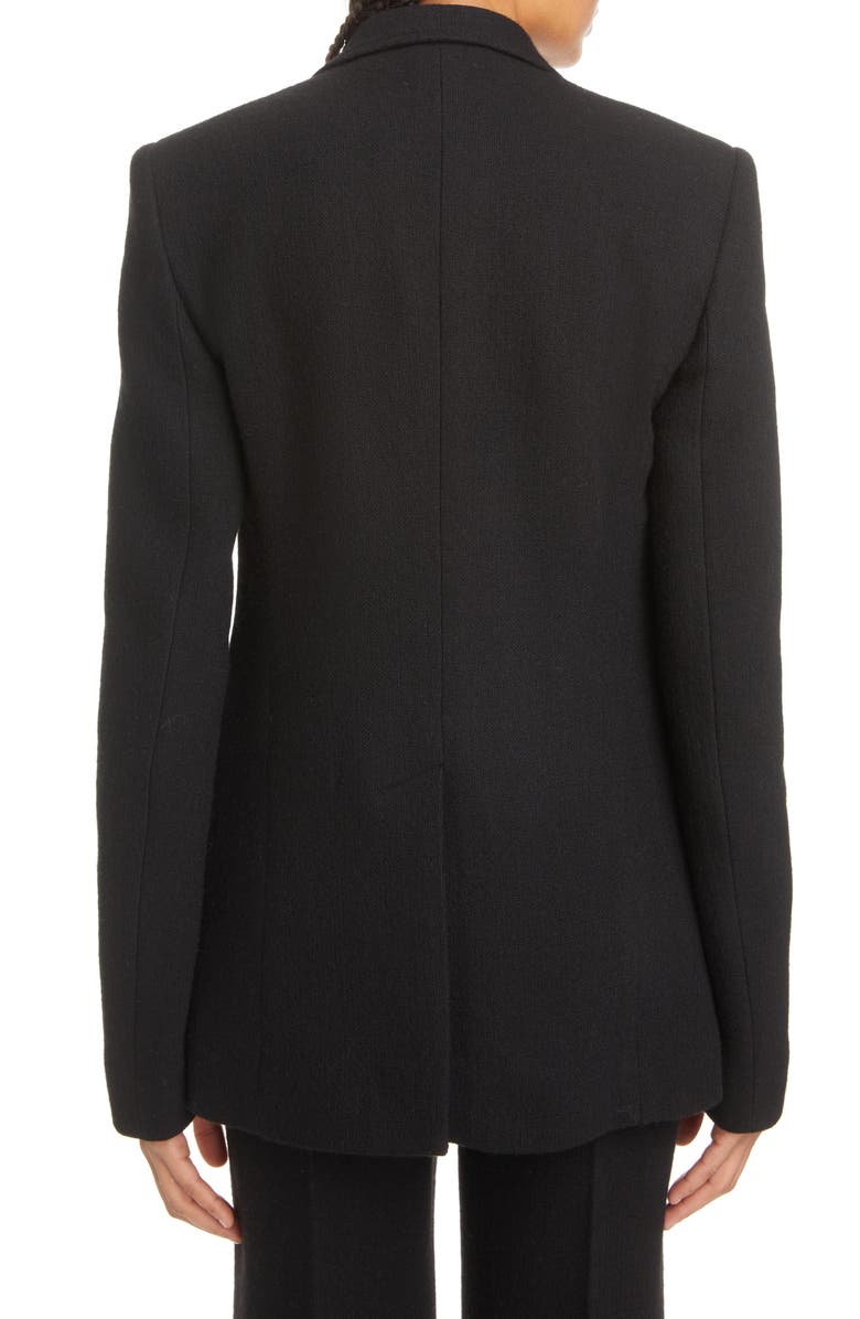 Chloé Open Front Wool & Cashmere Blazer, Alternate, color,