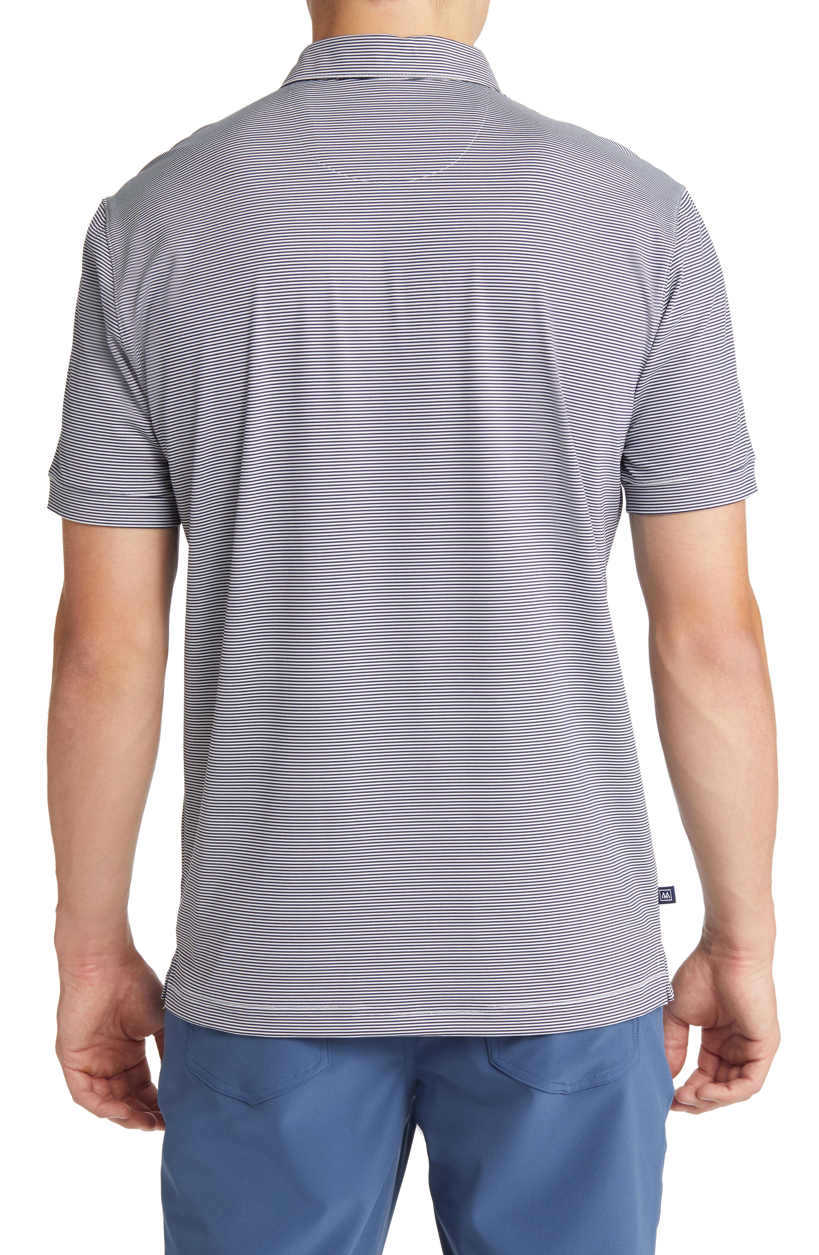 Men's Versa Stripe Performance Golf Polo - image 2