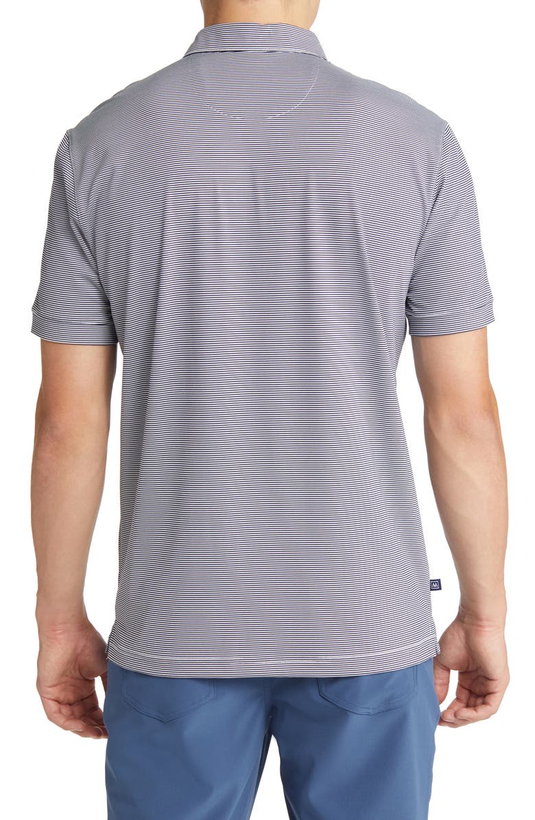 Mizzen+Main Men's Versa Stripe Performance Golf Polo, Alternate, color, Navy Light Blue Stripe