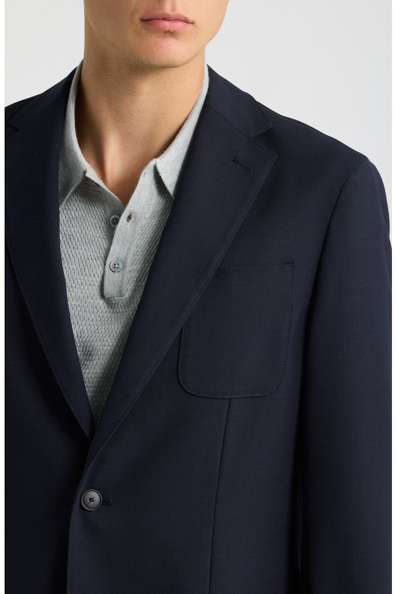 Hanry Virgin Wool Sport Coat, Alternate, color, DARK BLUE