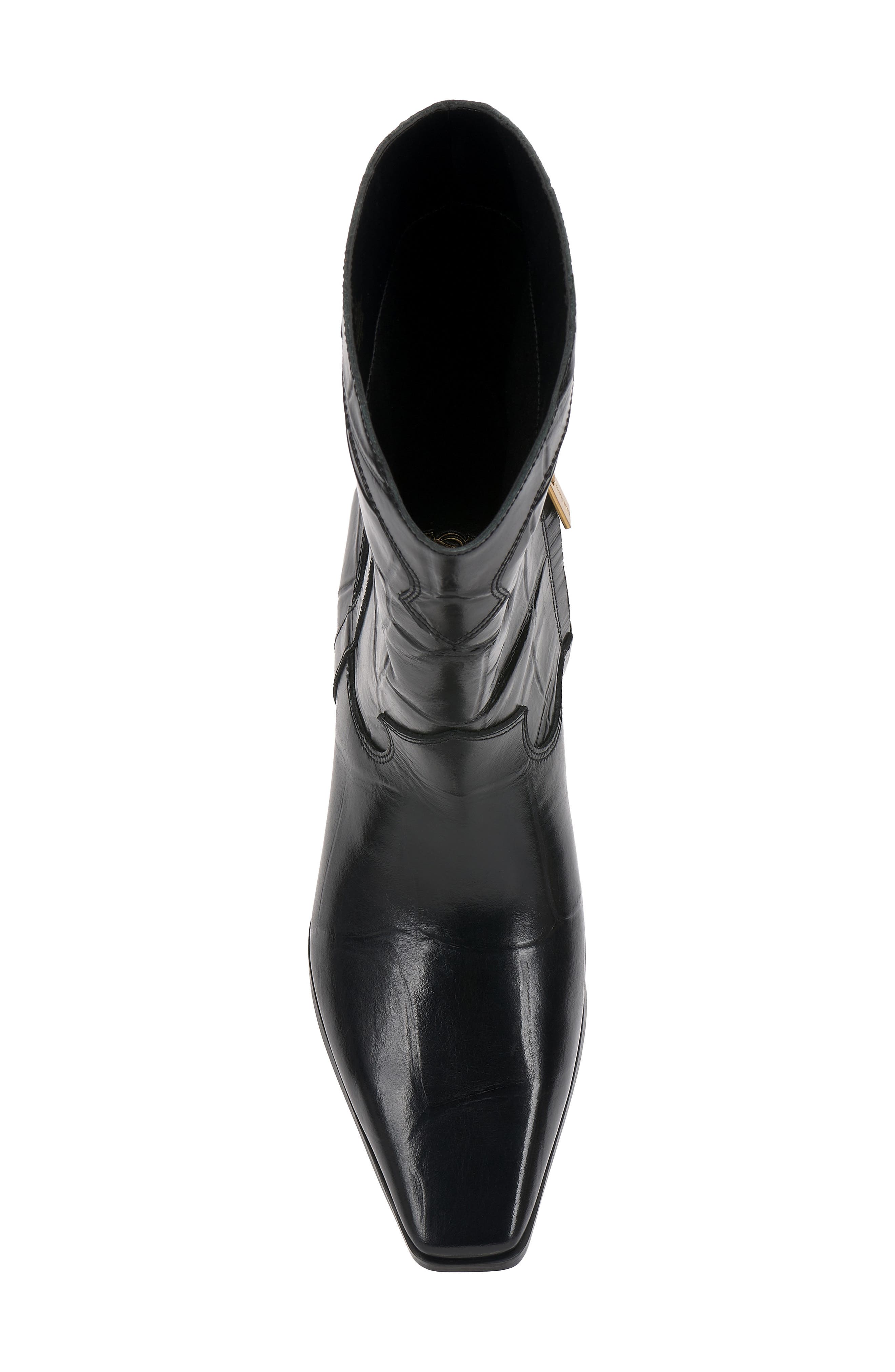 Prilie Western Boot, Alternate, color, BLACK