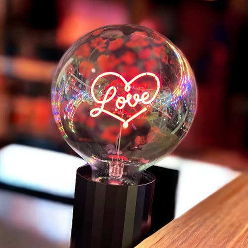 Mitb Love Portable Table Lamp In Green