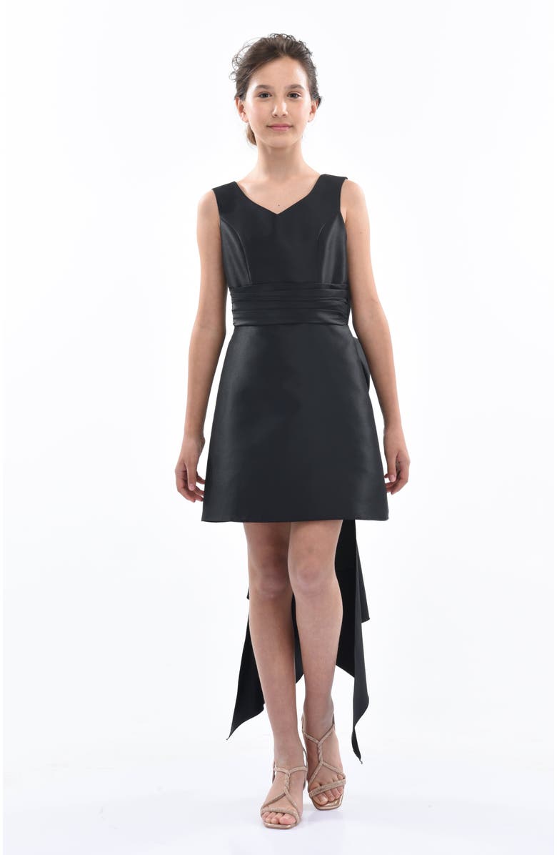 Tulleen Isabel Dress, Main, color, Black