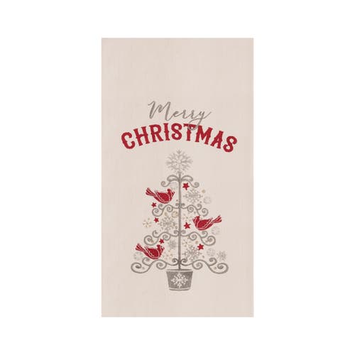 C & F Home C&f Home Merry Christmas Tree Flour Sack Kitchen Towel In Multi