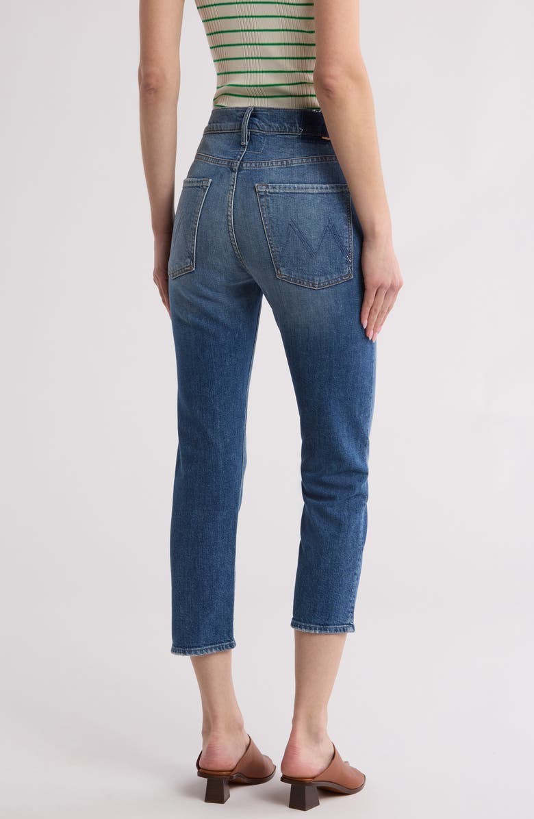 MOTHER The Scrapper High Rise Ankle Crop Jeans, Alternate, color, 