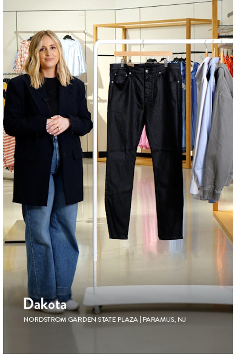 Chitch Black Wax Slim Fit Jeans video