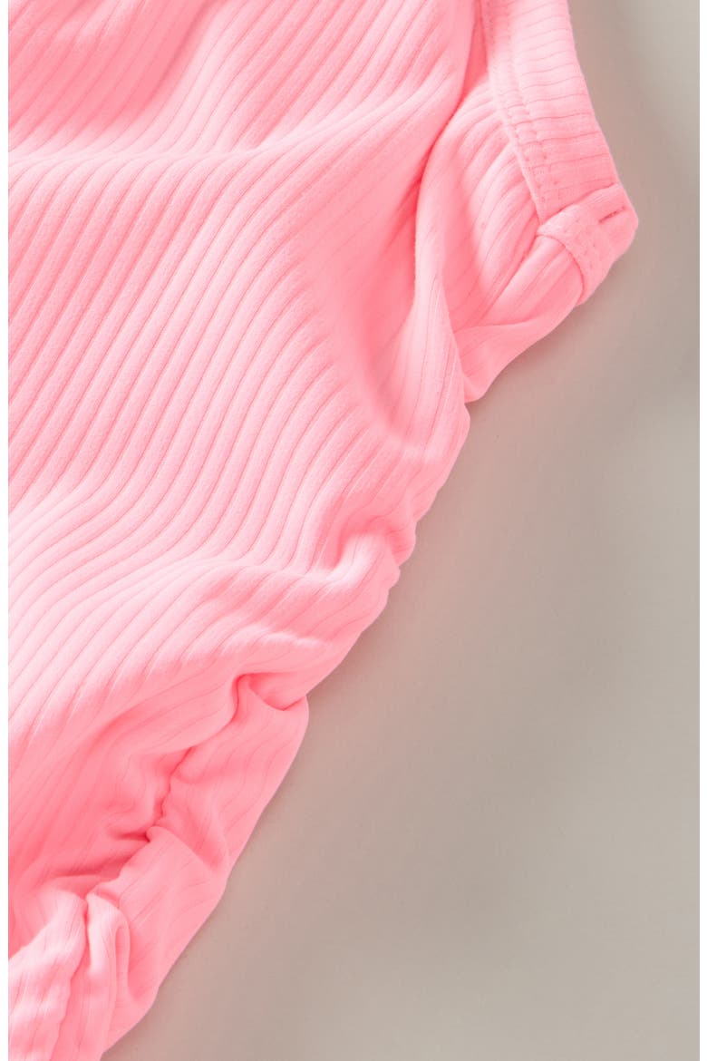 Kids' Meet Your Match Rib Racerback Tank Top, Alternate, color, PINK NEON BUBBLEGUM