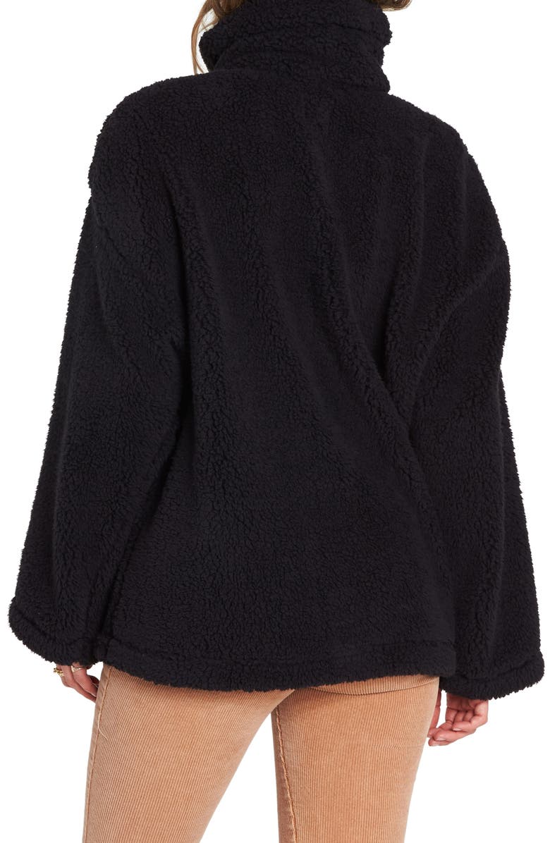 Billabong Cozy Days Faux Fur Jacket, Alternate, color,