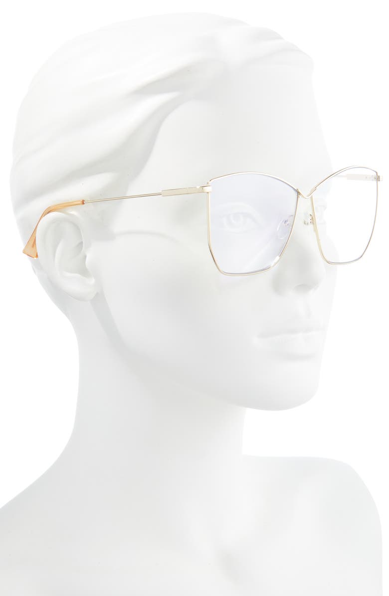 The Book Club Wry Centrality 2.0 60mm Optical Glasses, Alternate, color, 