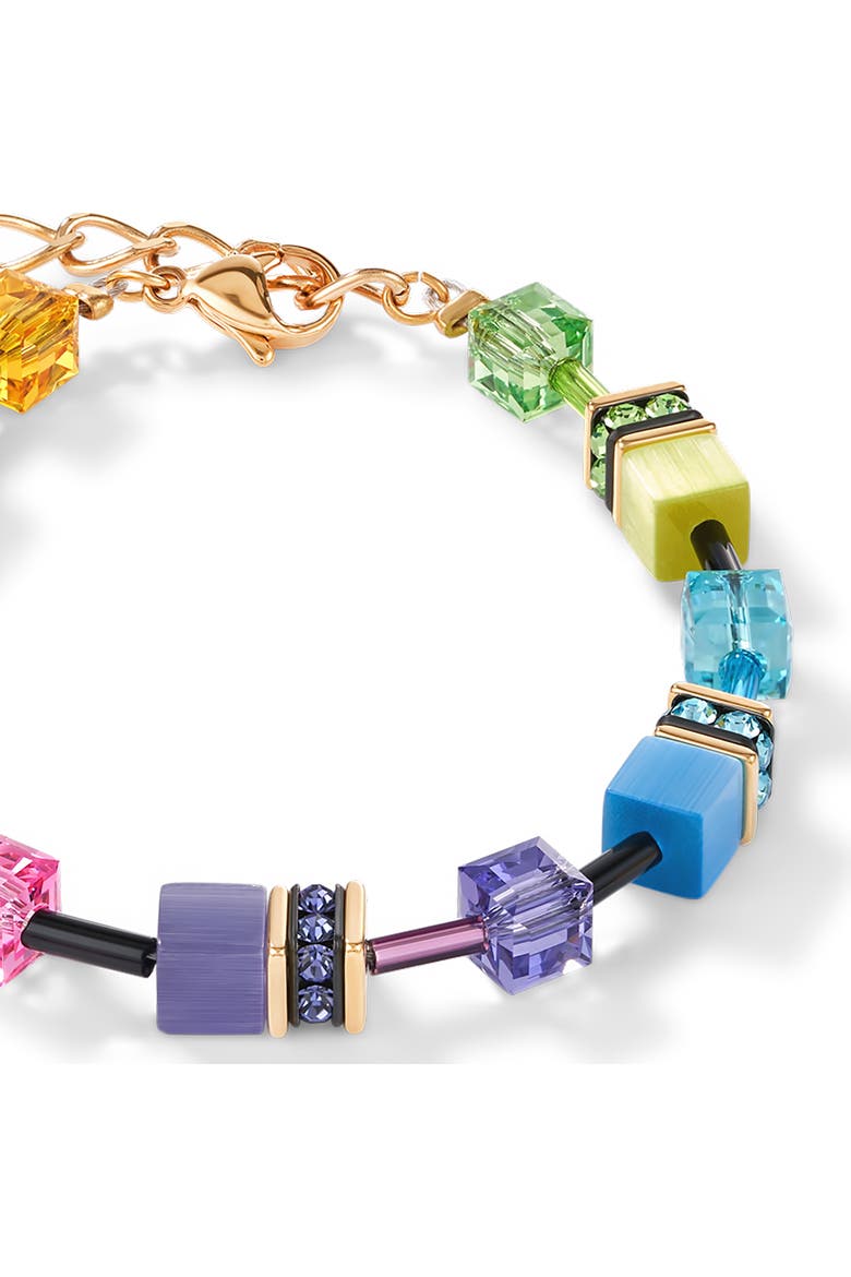 Geocube® Rainbow  Bracelet, Alternate, color, Multicolor