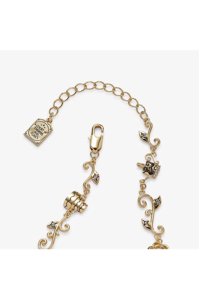 A Court of Thorns and Roses Elain Archeron Linear Bracelet, Alternate, color, Gold