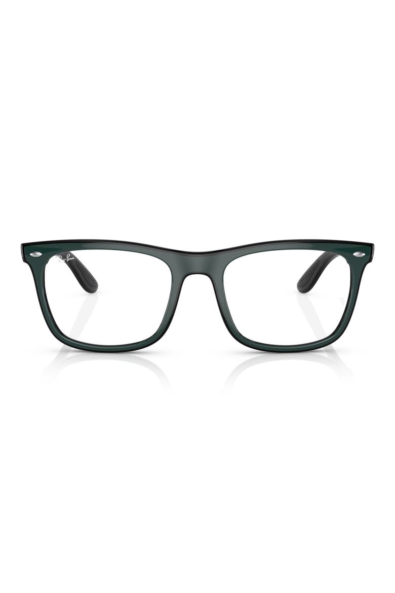 55mm Square Optical Frames, Main, color, GREEN