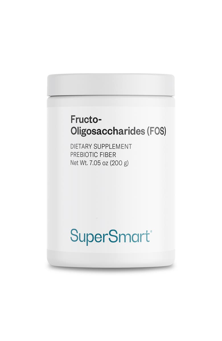 SuperSmart Fructo Oligosaccharides Powder, Main, color, NO COLOR