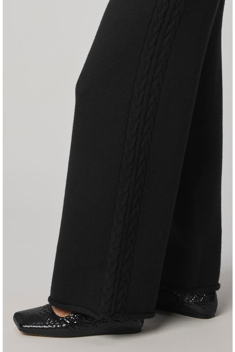 Jetset Sweater Pants, Alternate, color, BLACK