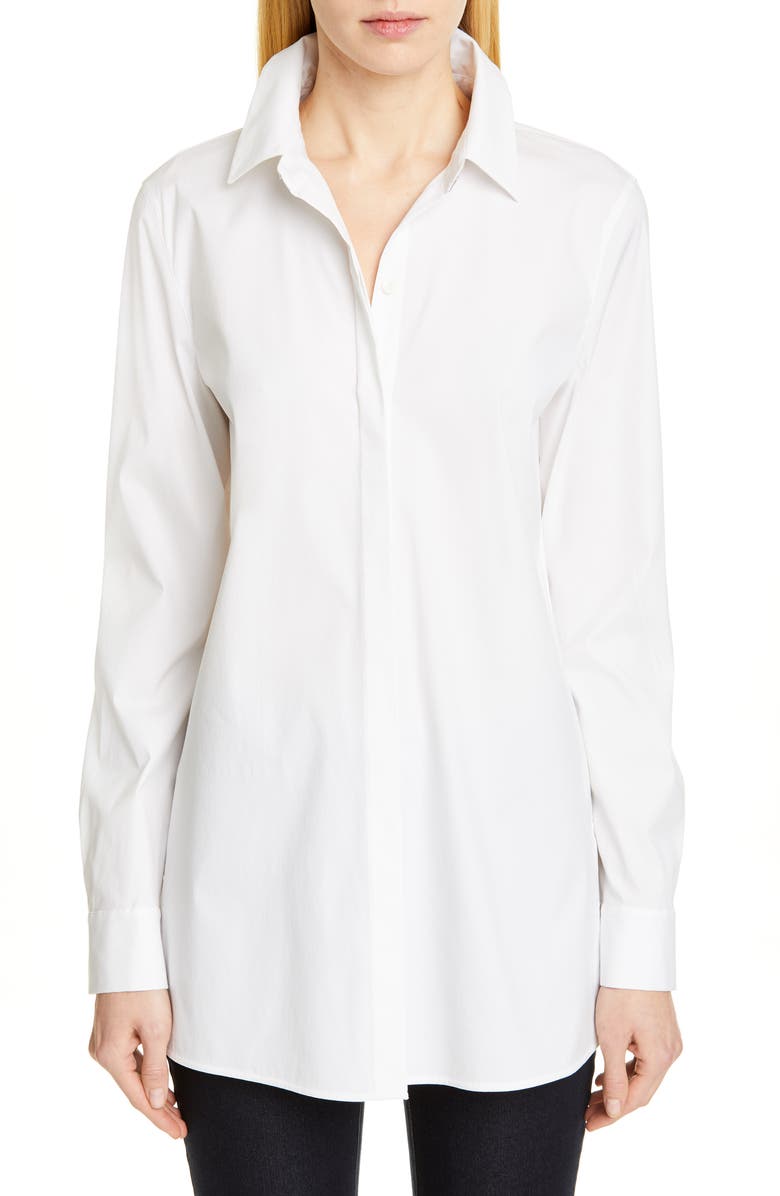 Lafayette 148 New York Minnie Shirt, Main, color,