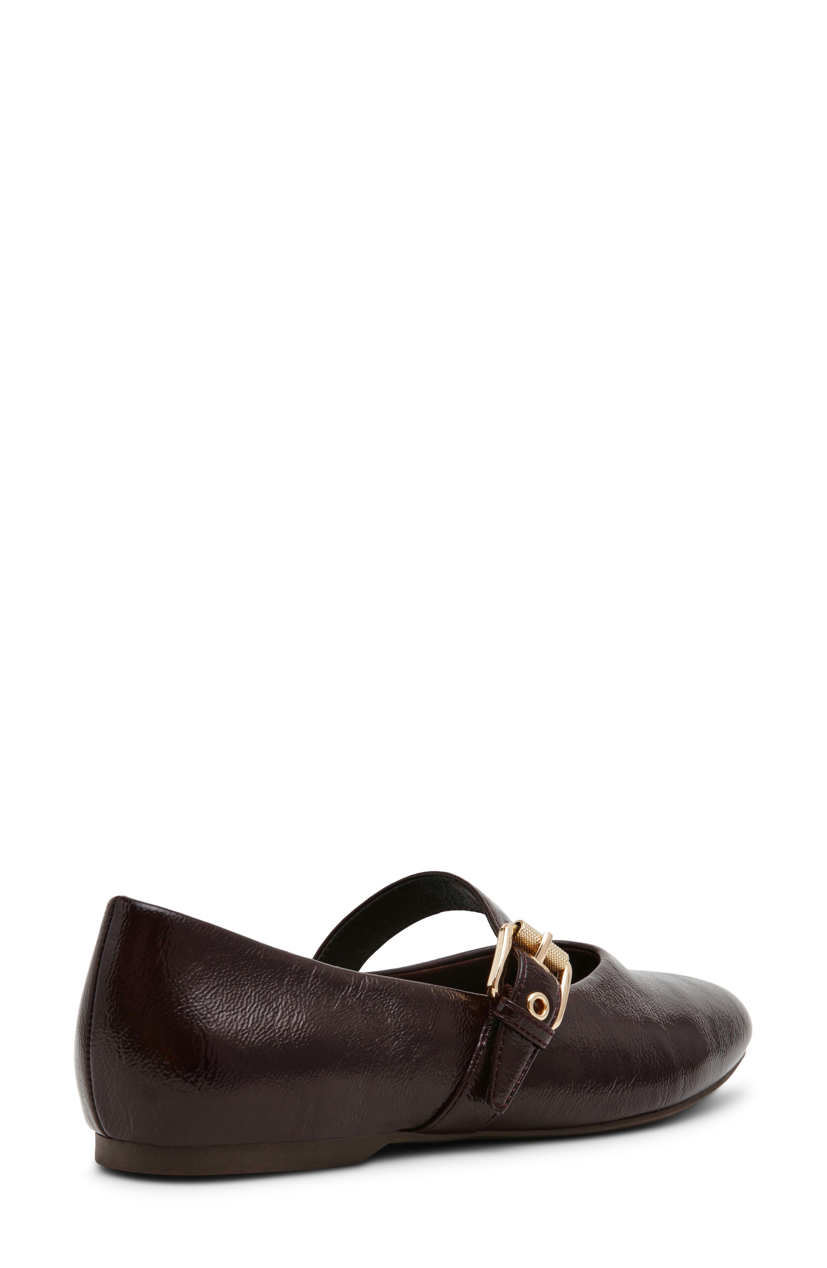 Mulaney Mary Jane Flat, Alternate, color, BROWN PATENT