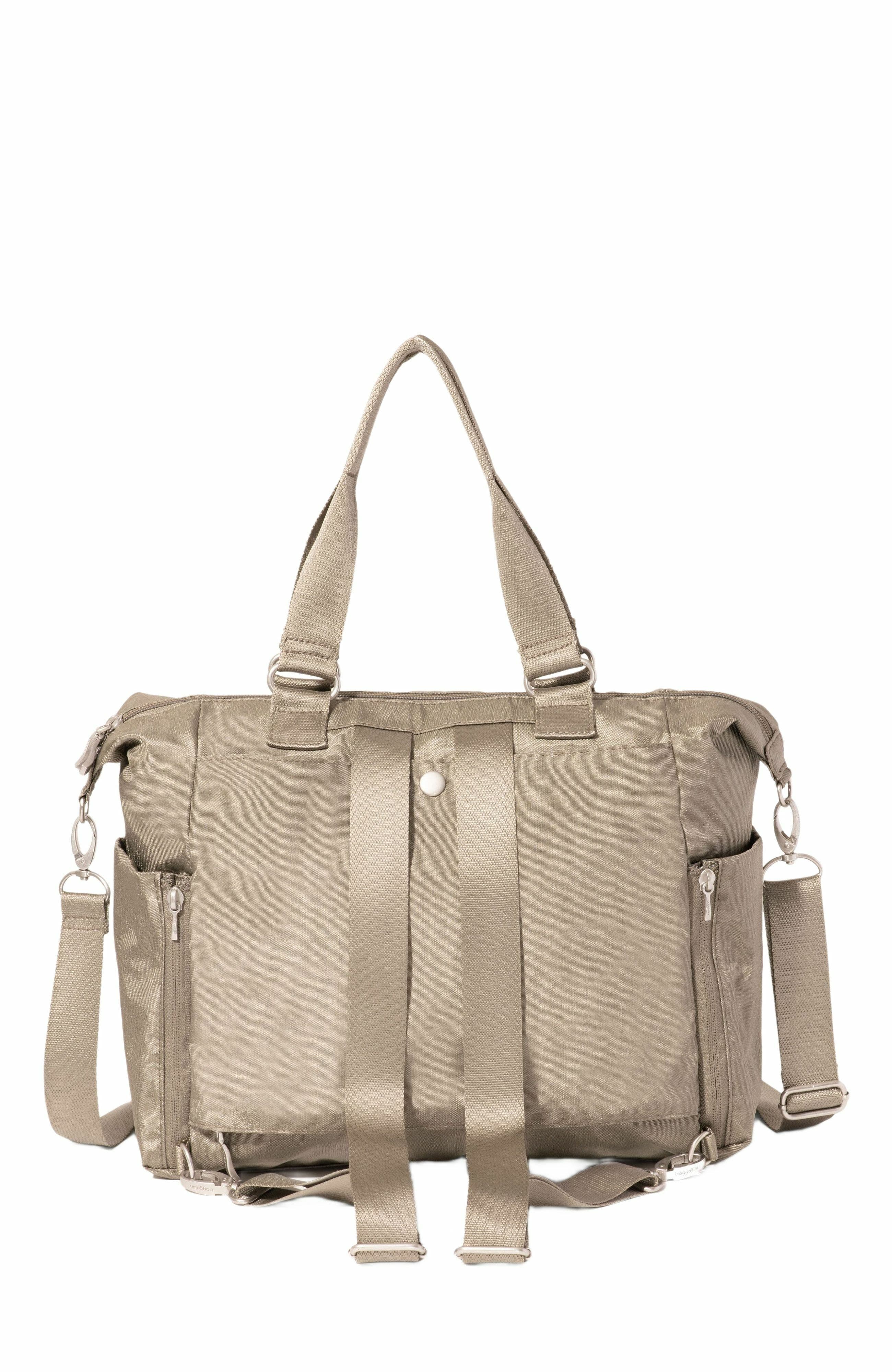 Trifecta Convertible Backpack with RFID Wristlet, Alternate, color, STERLING SHIMMER