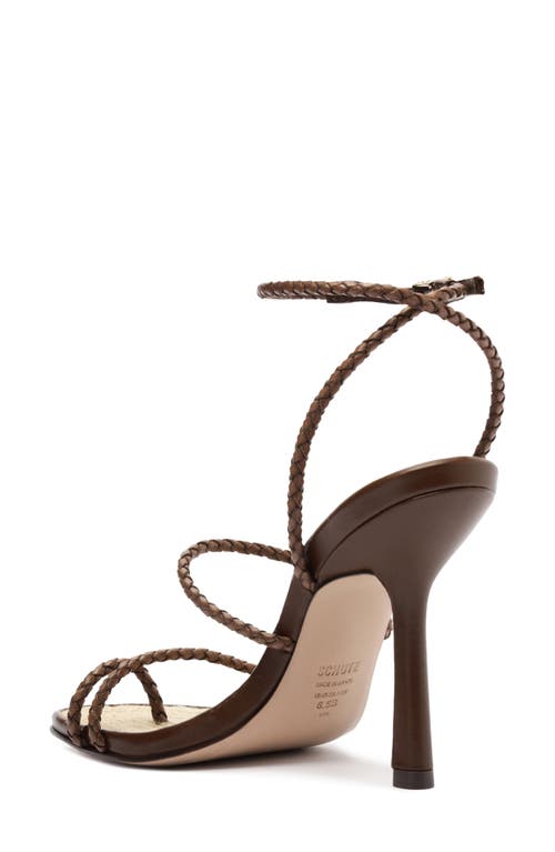 Shop Schutz Kaya Ankle Strap Sandal In Desert Brown
