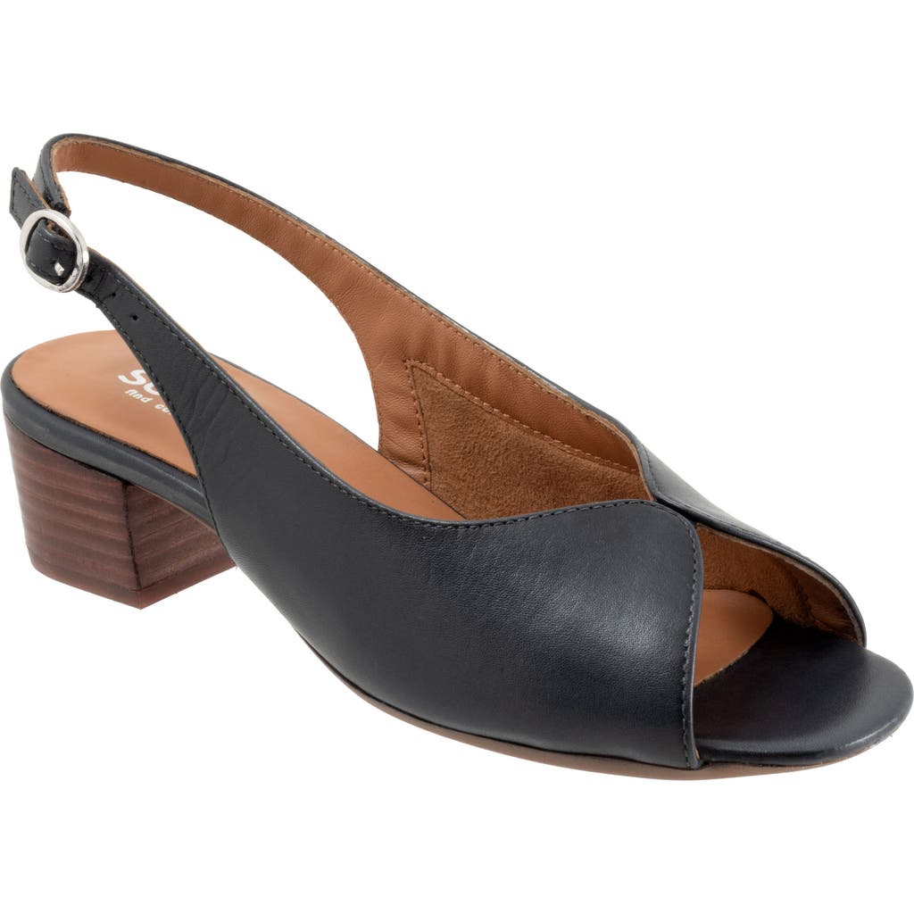 Softwalk ® Lakewood Slingback Sandal In Navy